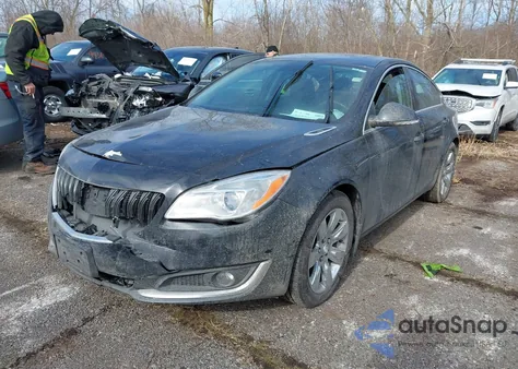 2015 Buick Regal Turbo/E-Assist Premium I из США, поврежденный, VIN 2G4GN5EX0F9207453